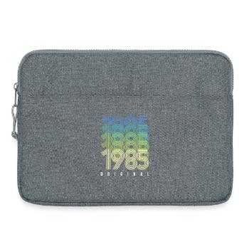 Anneaux Année Concentrique 1965 2015 - Sacoche pour ordinateur portable 15 pouces - gris chiné - Devant
