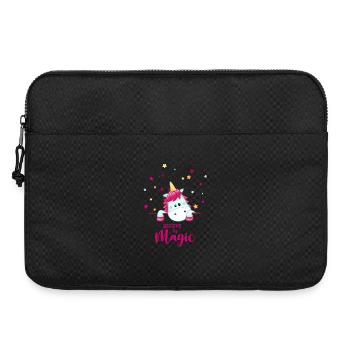 Einhorn Magie - Laptoptasche 15" - Schwarz - Vorne