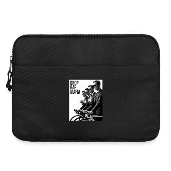 Drop Bar Mafia – Noir T-shirt de cyclisme - Sacoche pour ordinateur portable 15 pouces - noir - Devant
