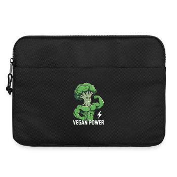 Vegan Power - Laptop bag 15" - black - Front