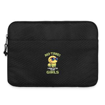 No time I have to go to my girls Garden Caterpillar - Laptop bag 15" - black - Front