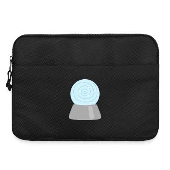 Starlit Spiral Magic Crystal Ball - Laptop bag 15" - black - Front