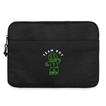 Pregnancy Birth Gingerbread Christmas - Laptop bag 15" - black - Front