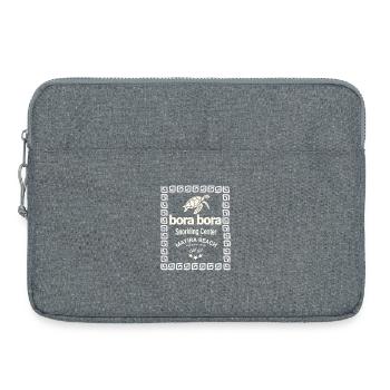 Bora Bora Logo Diving Center - Laptop bag 15" - heather grey - Front