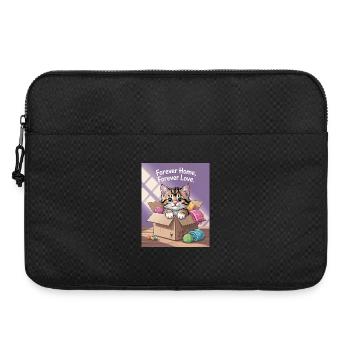 Forever Home Chaton en boîte - Sacoche pour ordinateur portable 15 pouces - noir - Devant