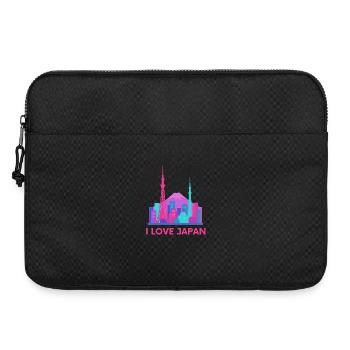 I Love Japan Skyline - Laptop bag 15" - black - Front