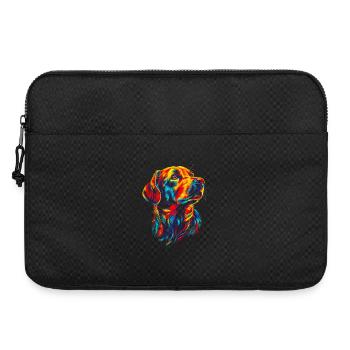 Dogs - Laptop bag 15" - black - Front
