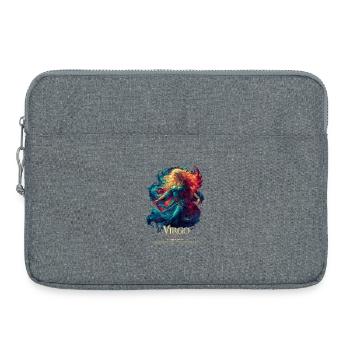 Virgo - Laptoptasche 15" - Grau meliert - Vorne