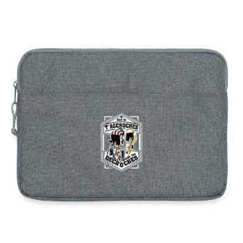 Hooks or Stalls Cycling - Laptop bag 15" - heather grey - Front