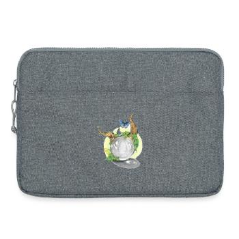 02. Keeper's Soul - Laptop bag 15" - heather grey - Front