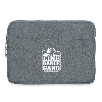 Line Dance Gang - Laptoptasche 15" - Grau meliert - Vorne