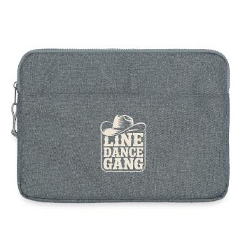 Line Dance Gang Cowboy Country - Laptop bag 15" - heather grey - Front