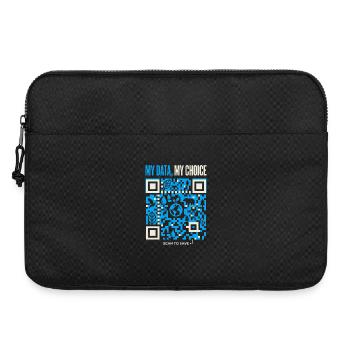 My Data My Choice - Laptop bag 15" - black - Front