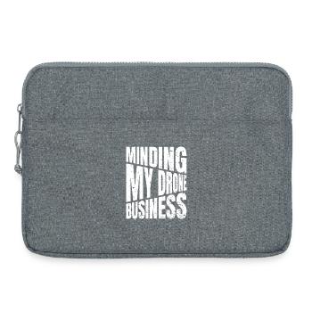 Mir Reichts Ich Geh Drohne Fliegen - Laptoptasche 15" - Grau meliert - Vorne