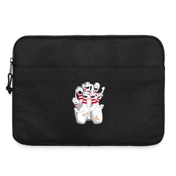 nightmare ninepins - Laptop bag 15" - black - Front