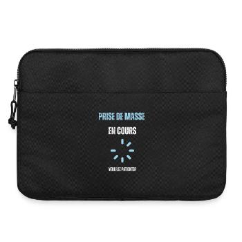 Prise de masse en cours - Sacoche pour ordinateur portable 15 pouces - noir - Devant