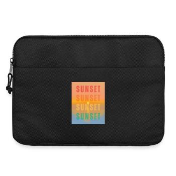 Sunset Sunset Sunset Sunset - Summer Vibes - Laptoptasche 15" - Schwarz - Vorne