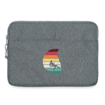 Rainbow Horizon Swing Silhouette - Laptoptasche 15" - Grau meliert - Vorne