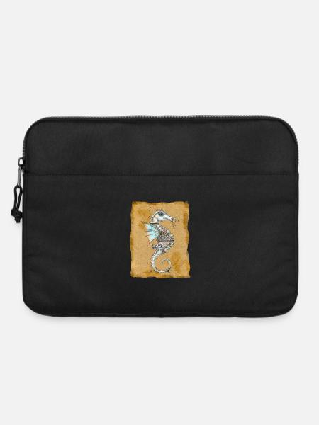 Seepferdchen Abyss'patrol von . Nemo - Laptoptasche 15" - Schwarz