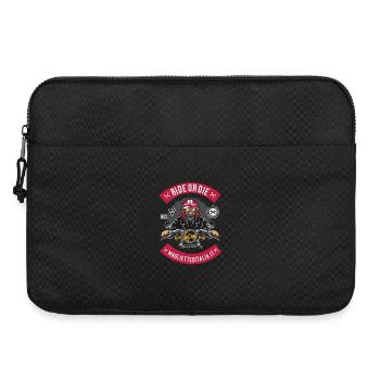 Ride or die - Laptop bag 15" - black - Front