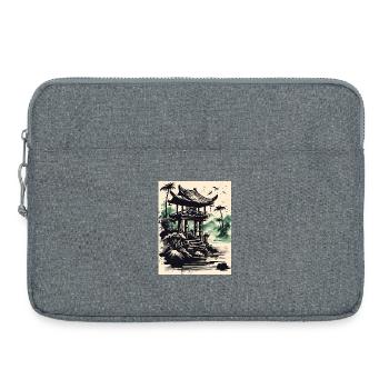 Waterfront Ink Pavilion - Laptop bag 15" - heather grey - Front