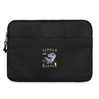 prähistorischer Dinosaurier fleischfressender Greifvogel Kreidezeit - Laptoptasche 15" - Schwarz - Vorne