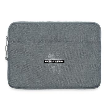 Mystik der Wahrnehmungsgeometrie - Laptoptasche 15" - Grau meliert - Vorne