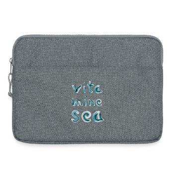 Vitamine Sea - Laptoptasche 15" - Grau meliert - Vorne