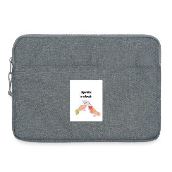 Spritz o clock  - Laptoptasche 15" - Grau meliert - Vorne