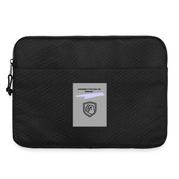 Symbole motivant de la pression de protection - Sacoche pour ordinateur portable 15 pouces - noir - Devant