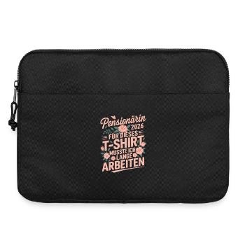 Pensioner 2026 - Laptop bag 15" - black - Front
