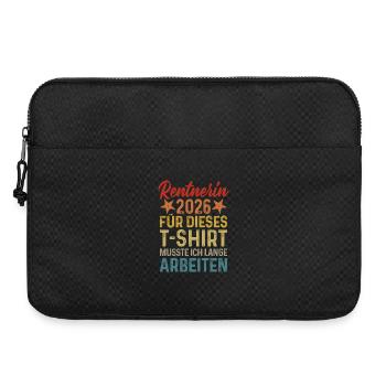 Pensioner 2026 - Laptop bag 15" - black - Front