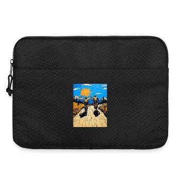 Sonnenweg Zu Zweit - Laptoptasche 15" - Schwarz - Vorne