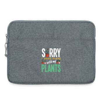 Garten- Und Pflanzenliebhaber Geschenke - Laptoptasche 15" - Grau meliert - Vorne