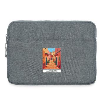 Marrakech Magic of Colours - Laptop bag 15" - heather grey - Front
