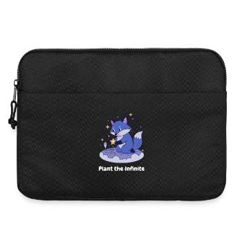 Night Star Fox on Cloud - Laptop bag 15" - black - Front