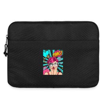 OMG_Pop_Art - Sacoche pour ordinateur portable 15 pouces - noir - Devant