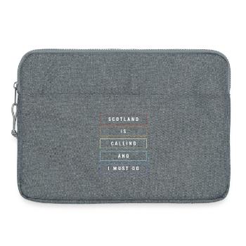 Écosse - Sacoche pour ordinateur portable 15 pouces - gris chiné - Devant