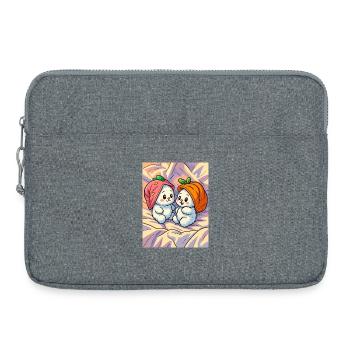 carotino_e_fragolino - Laptoptasche 15" - Grau meliert - Vorne