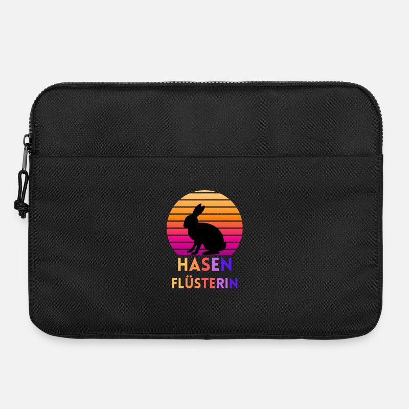 Bunny Whisperer - Laptop bag 15" - black
