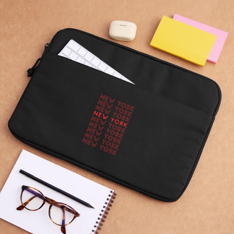 New York Grid Pattern Laptop bag 15"