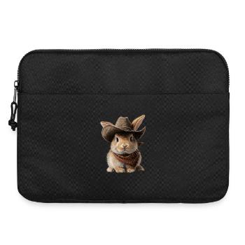Pays de l’Ouest du Pays de l’Ouest du Chapeau Lapin Lapin - Sacoche pour ordinateur portable 15 pouces - noir - Devant
