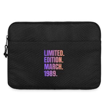 Limitierte Auflage März 1989 - Laptoptasche 15" - Schwarz - Vorne