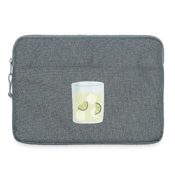 Moskauer Maultier im Aquarellstil - Laptoptasche 15" - Grau meliert - Vorne
