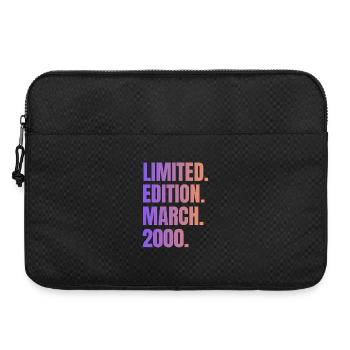 Limitierte Auflage März 2000 - Laptoptasche 15" - Schwarz - Vorne