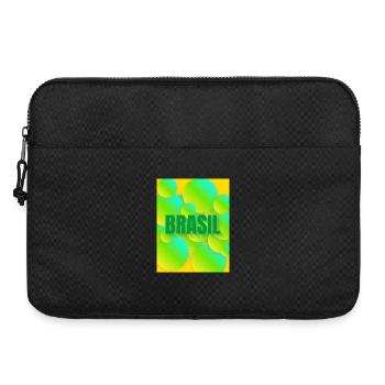 Brasil Neon Blasen Design - Laptoptasche 15" - Schwarz - Vorne