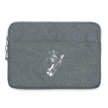 Médecin de la Peste Bass Groover - Sacoche pour ordinateur portable 15 pouces - gris chiné - Devant