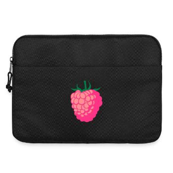 Framboise fruit - Sacoche pour ordinateur portable 15 pouces - noir - Devant