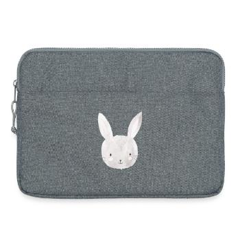 Bunny Rabbit Family Easter bunny - Laptop bag 15" - heather grey - Front
