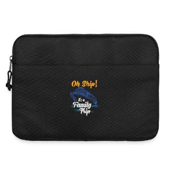 Kreuzfahrt Zeit Oh Schiff Es ist eine Familie Reise Schiff Geschenk - Laptoptasche 15" - Schwarz - Vorne